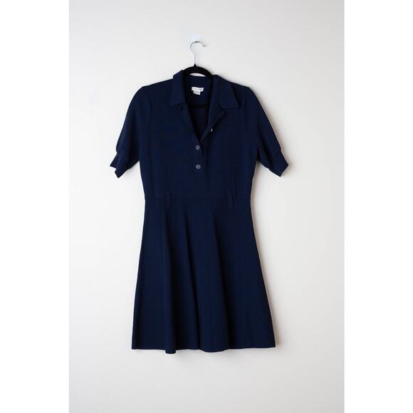 Shoshanna Edgemont Navy Blue Dress - Size M - Picture 2 of 6